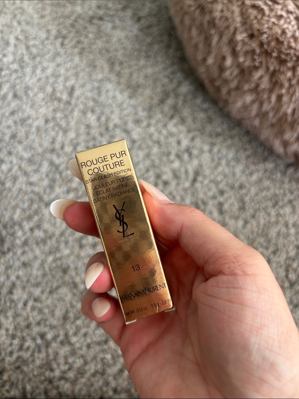 Yves Saint Laurent Rouge Pur Couture Lipstick - Gold Packaging